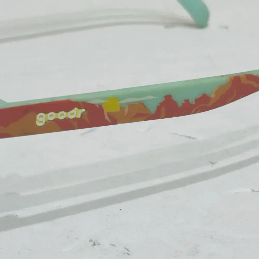 Goode Sunglasses Turquoise Desert Mountains
